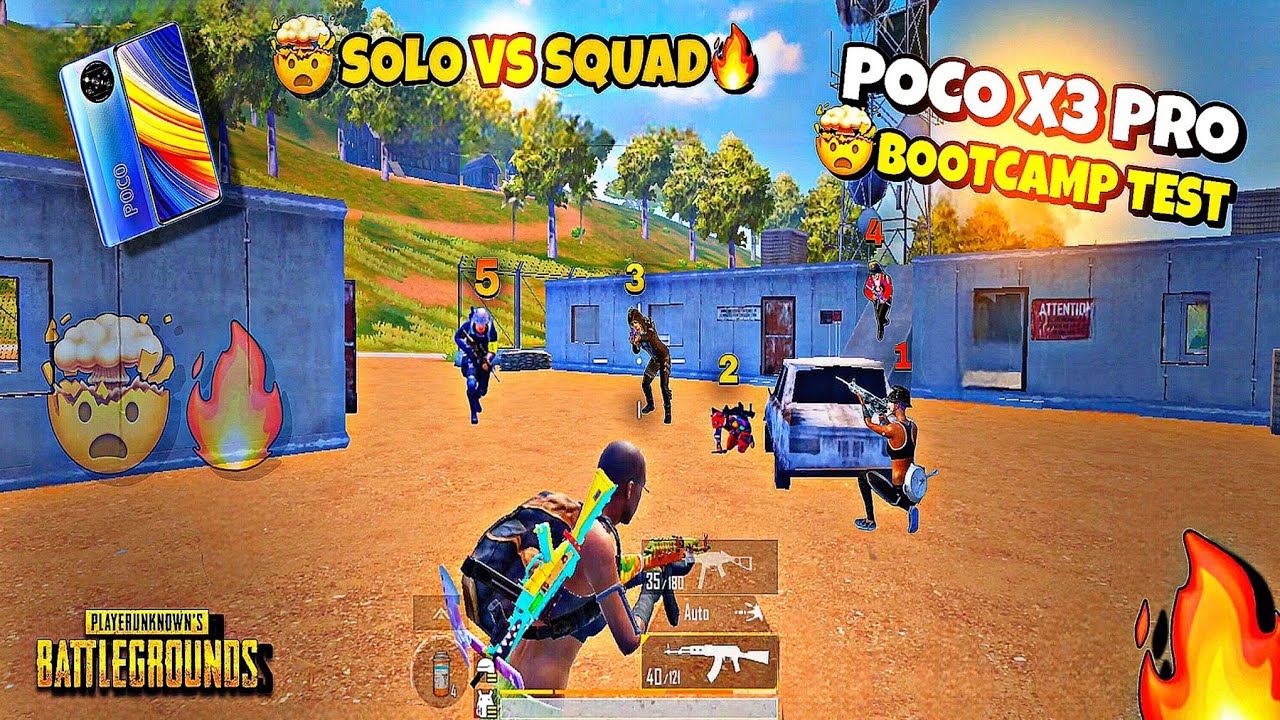 🔥Poco X3 Pro Pubg Test⚡Bootcamp Test🥵4K+Extreme🥶21 KILLS🤯|PUBG MOBILE