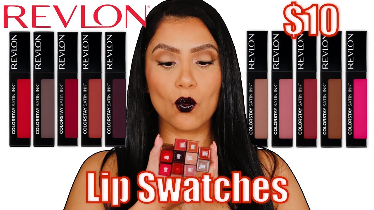 *НОВИНКА* ЖИДКИЕ ПОМАДЫ REVLON COLORSTAY STAIN LINK + СВОТЧИ ДЛЯ ГУБ С ЕСТЕСТВЕННЫМ ОСВЕЩЕНИЕМ | ...