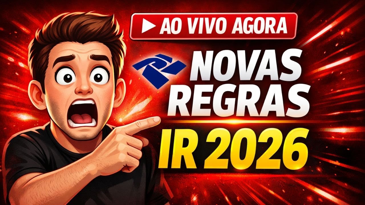 [AO VIVO] 16/03/2026 - 10HS - RECEITA FEDERAL DIVULGA REGRAS IR 2026