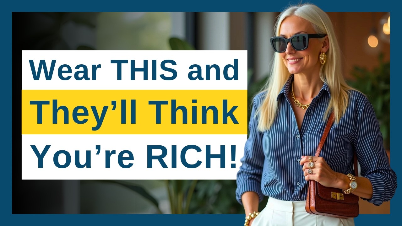 6 OLD MONEY Style SECRETS Women OVER 50 Use DAILY to Look ELEGANT and RICH Instantly