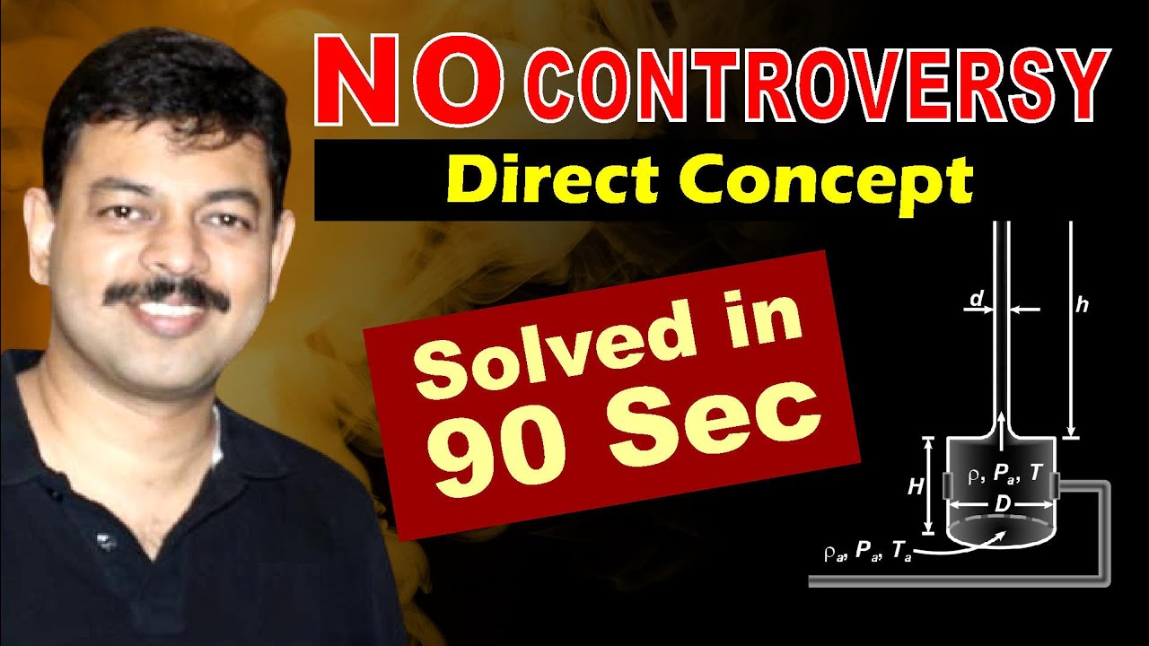 Chimney Problem JEE Advanced 2023 Solution #1 | Not a Controversial Problem by Ashish Arora Sir
