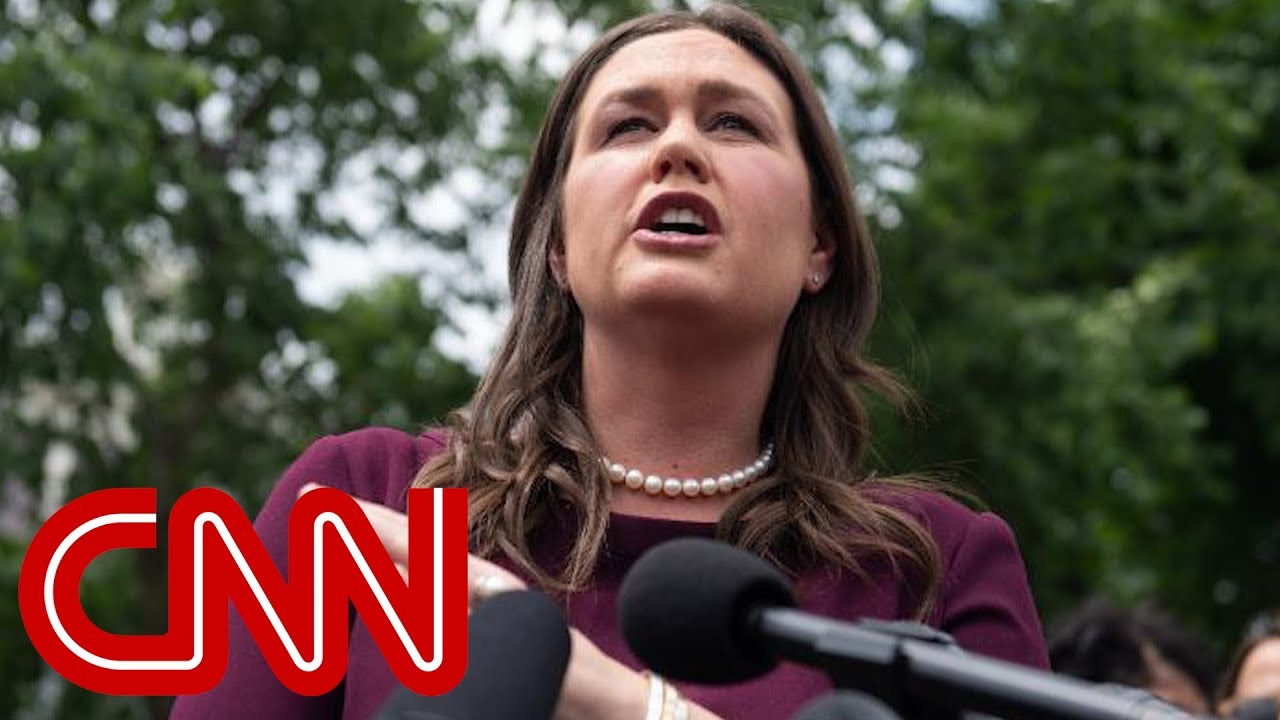 Sarah Sanders fires back at reporters after Russia question