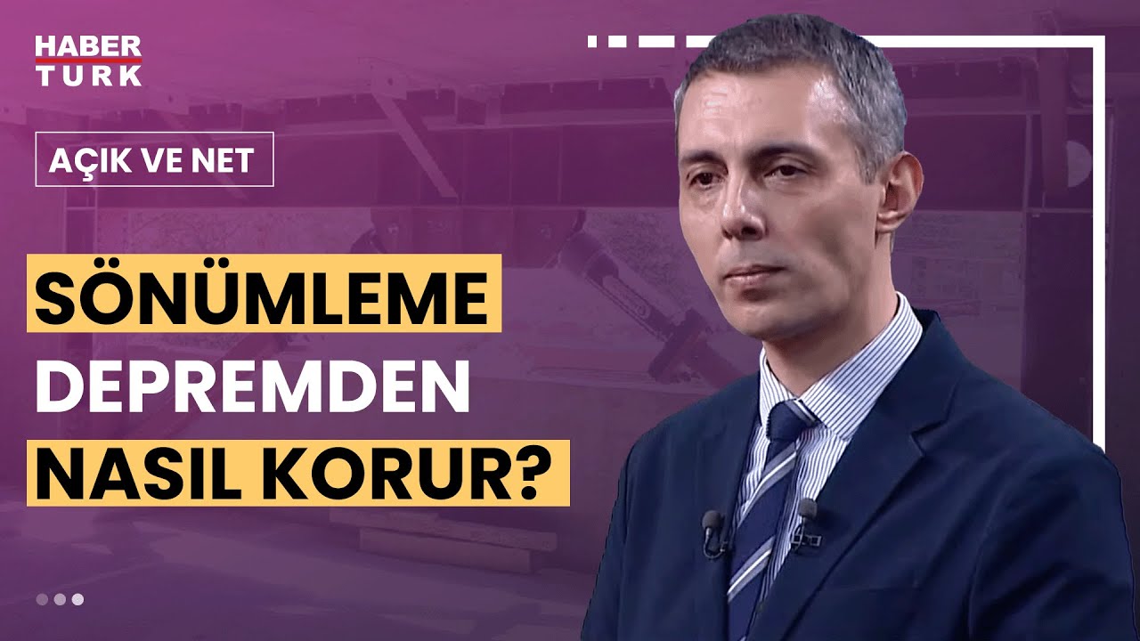 Bina güçlendirmede en uygun yöntem ne? Dr. Fatih Sütçü değerlendirdi