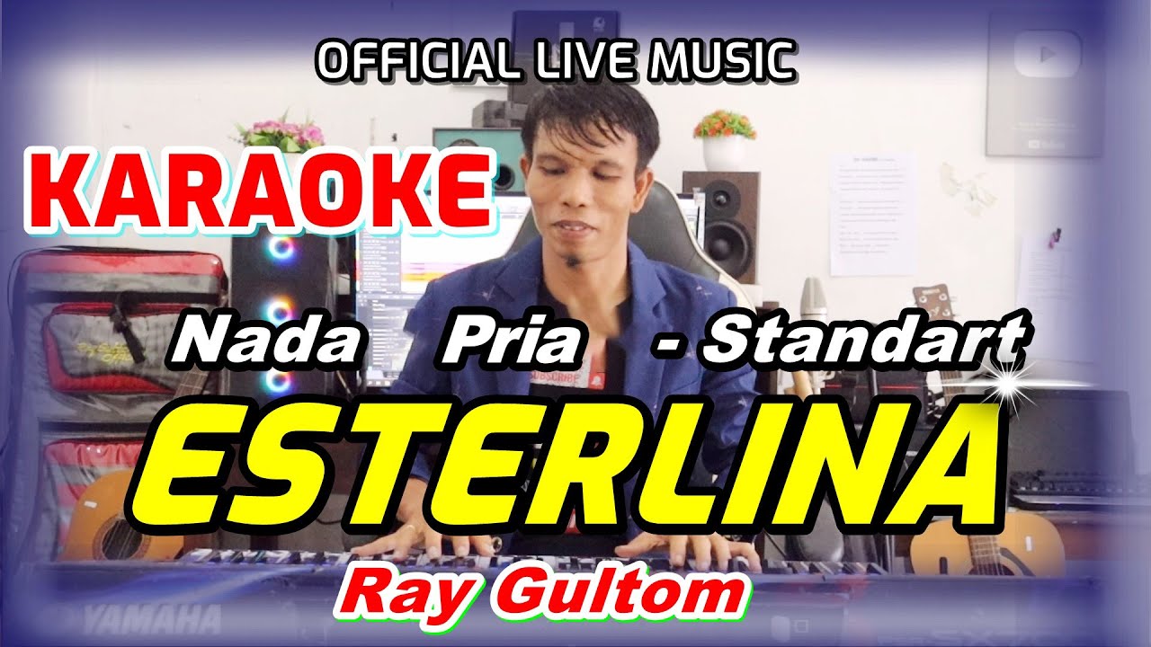 KARAOKE ESTERLINA - NADA STANDART PRIA - F = DO