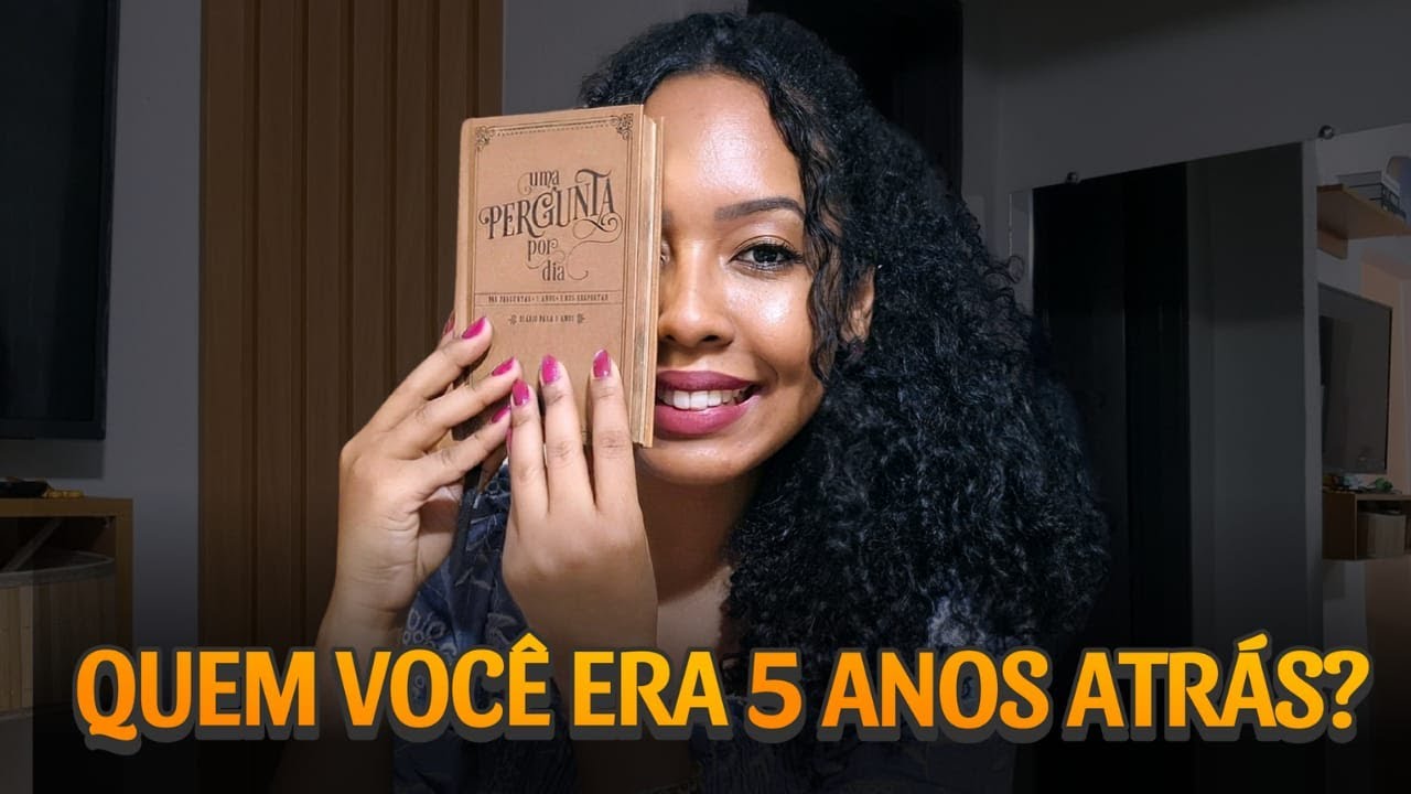 📖 UMA PERGUNTA POR DIA! Por que esse diário pode mudar seus próximos 5 anos?