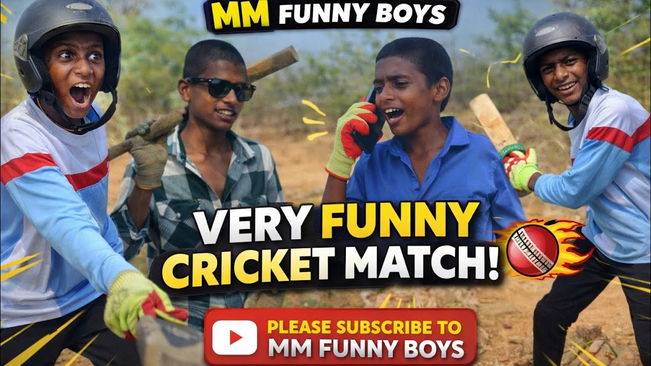 Epic Funny Cricket Match Moments | MM Funny Boys🤣 Village Cricket Gone Wrong | Full Comedy Match🏏 