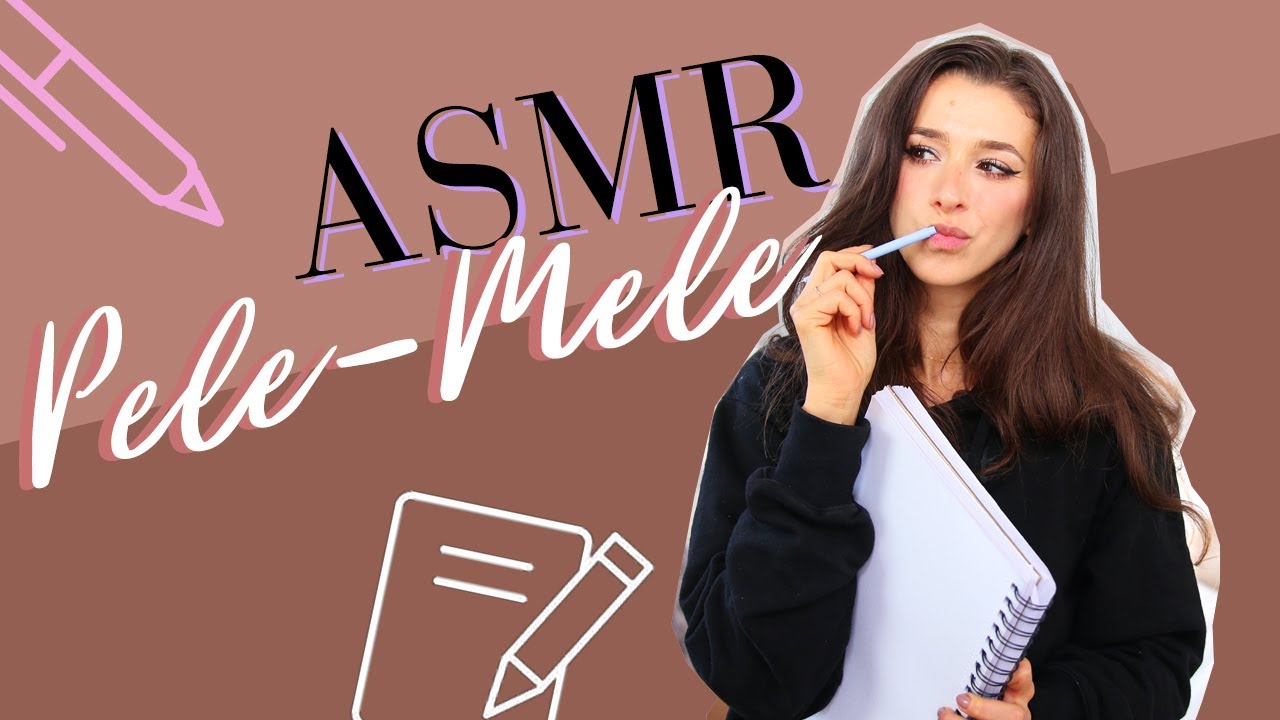 ASMR PL: Pele Mele / Złote myśli ❤︎ Pytania, pisanie, szepty.