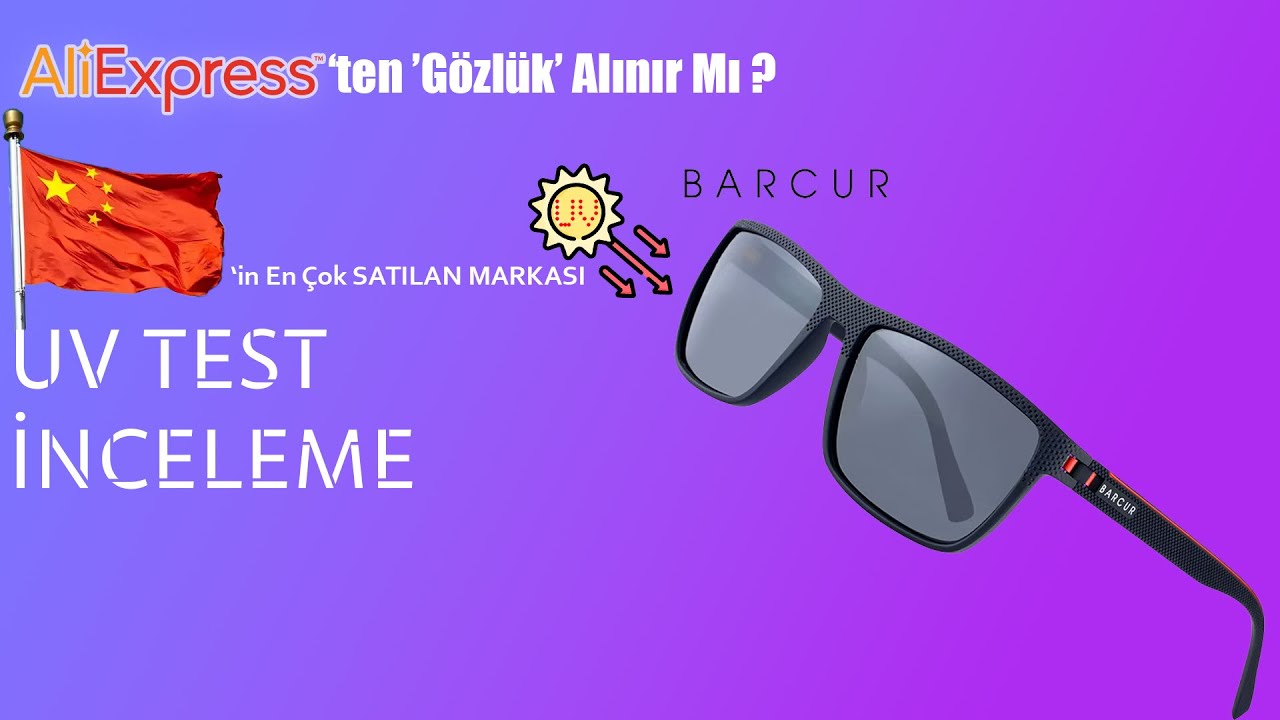 BARCUR TR90 Güneş Gözlüğü İncelemesi