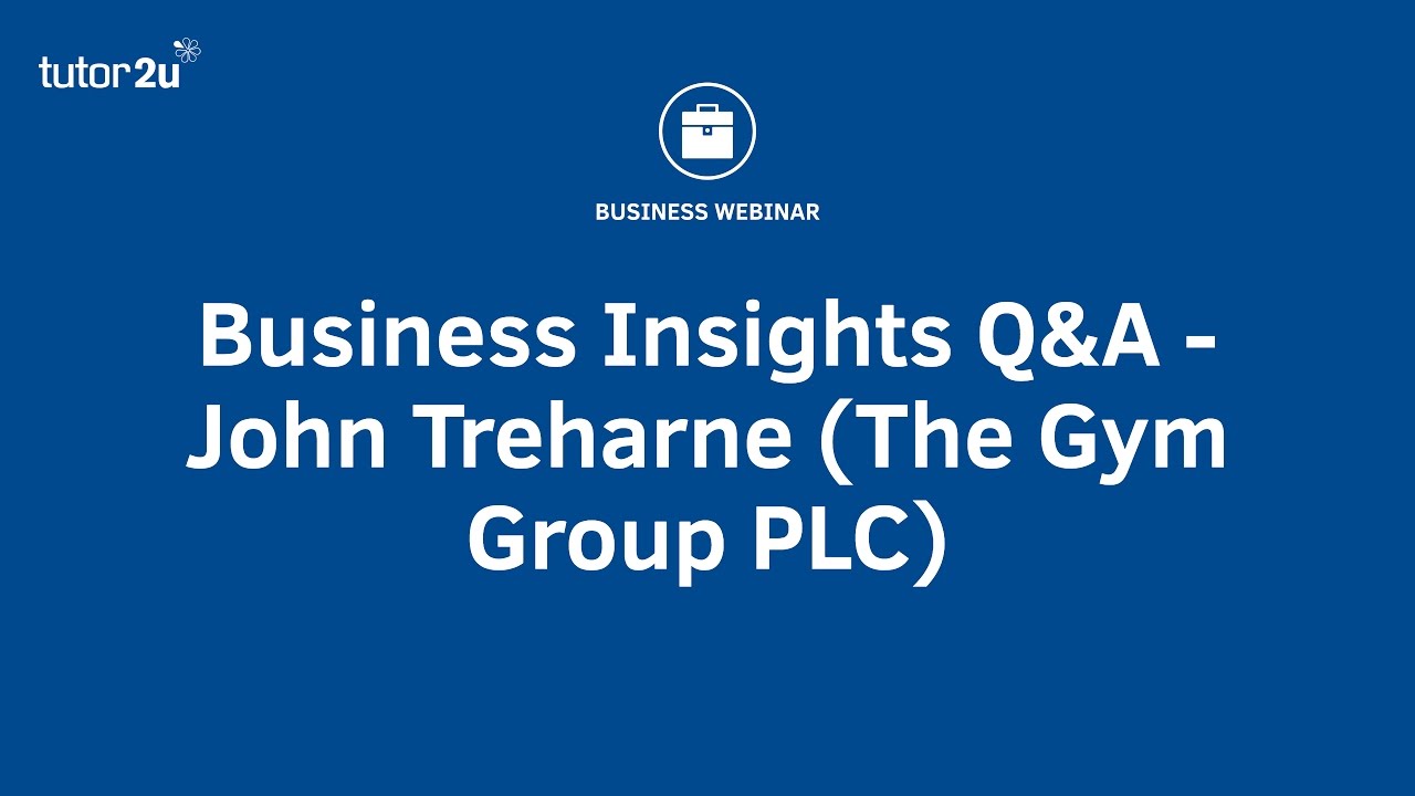 Business Insights Q&A - John Treharne (The Gym Group PLC)