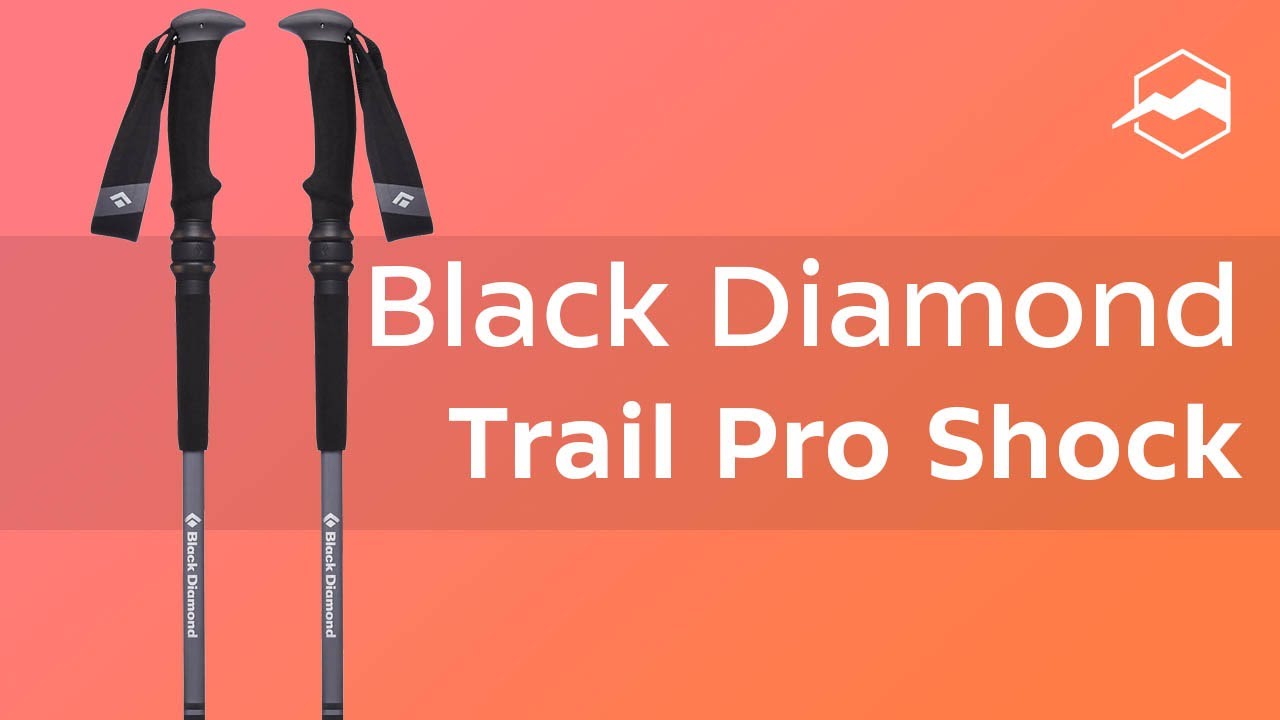 Треккинговые палки Black Diamond Trail Pro Shock. Обзор