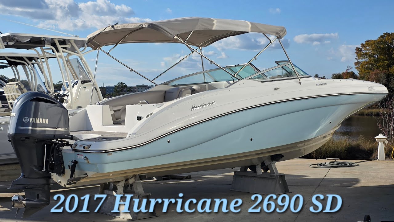 2017 Hurricane 2690 Interior walk through