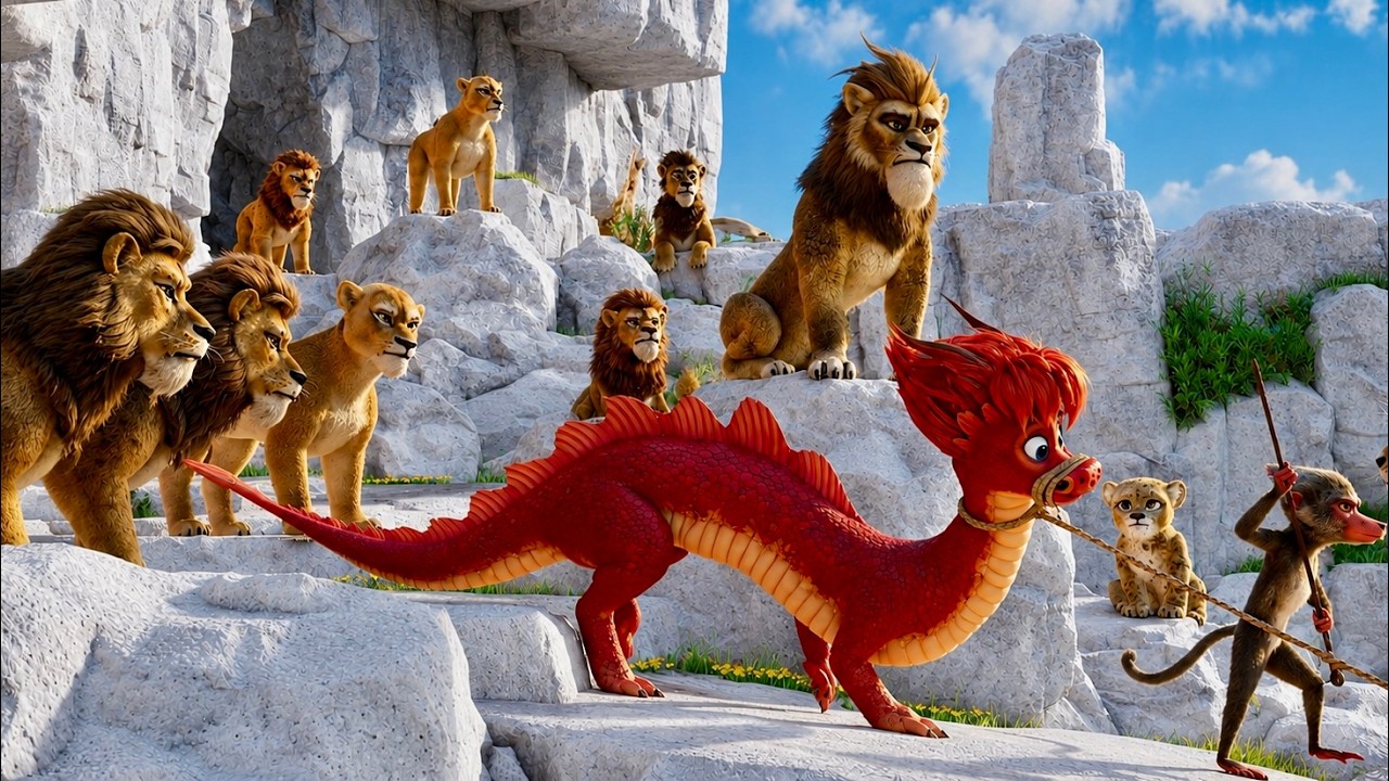 Lion Kidnaps a Weak Dragon to Become King, but the Dragon&rsquo;s Best Friend Risks Everything to Save Him