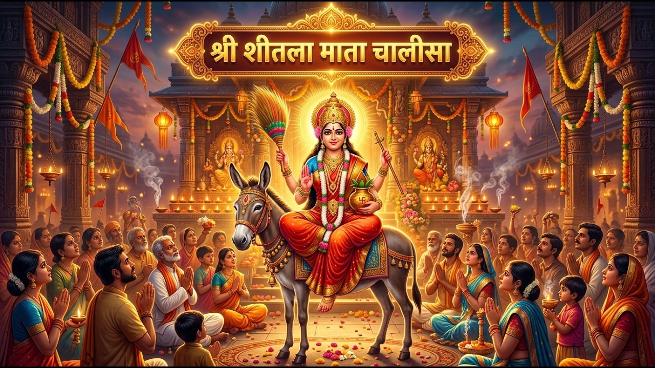 Shree Sheetala Chalisa | श्री शीतला चालीसा | Maa Sheetala Bhajan | Healing Devi Bhakti Song