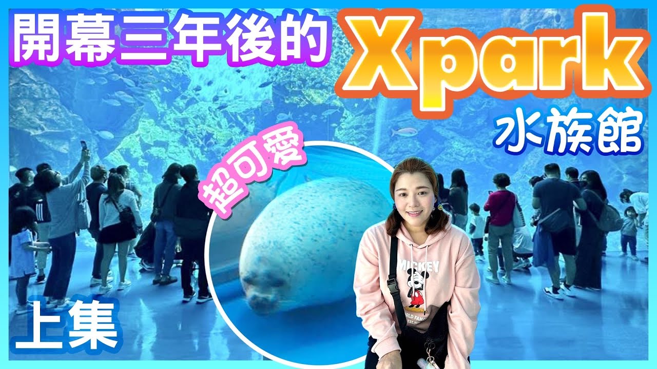 【桃園景點】開幕三年後的「Xpark 水族館」（上集）  Taoyuan Taiwan