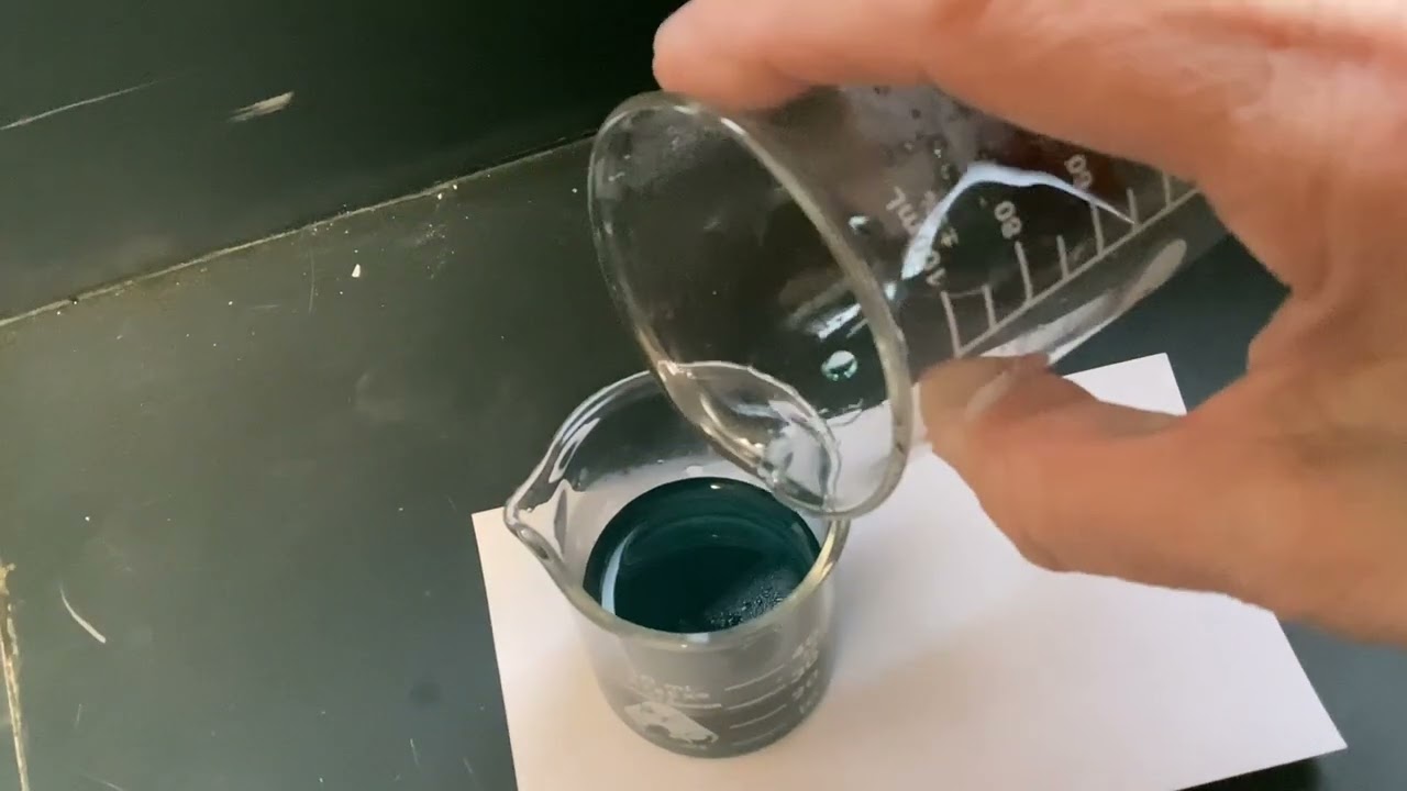 Moles Iron to Moles Copper LAB