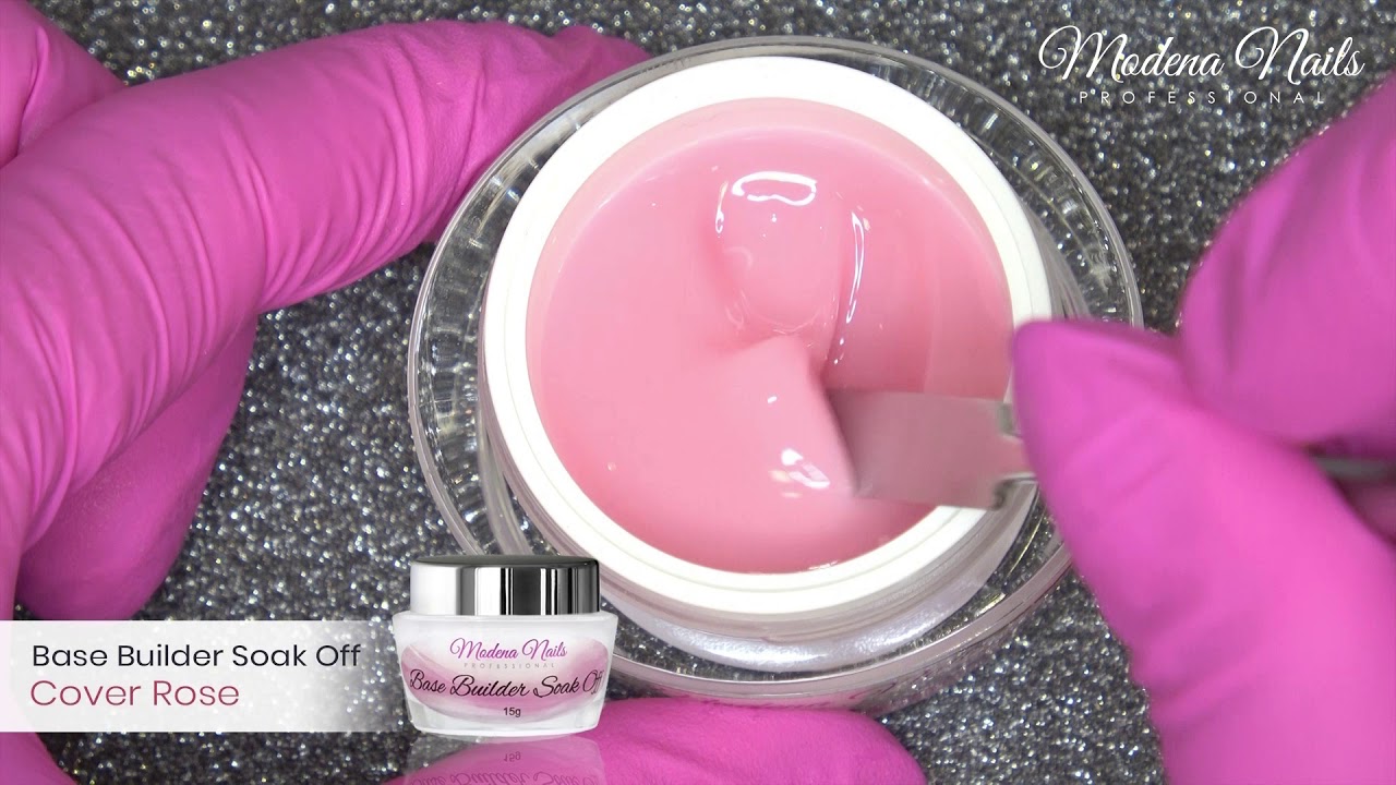 Modena Nails - Base Builder Soak Off Cover Rose