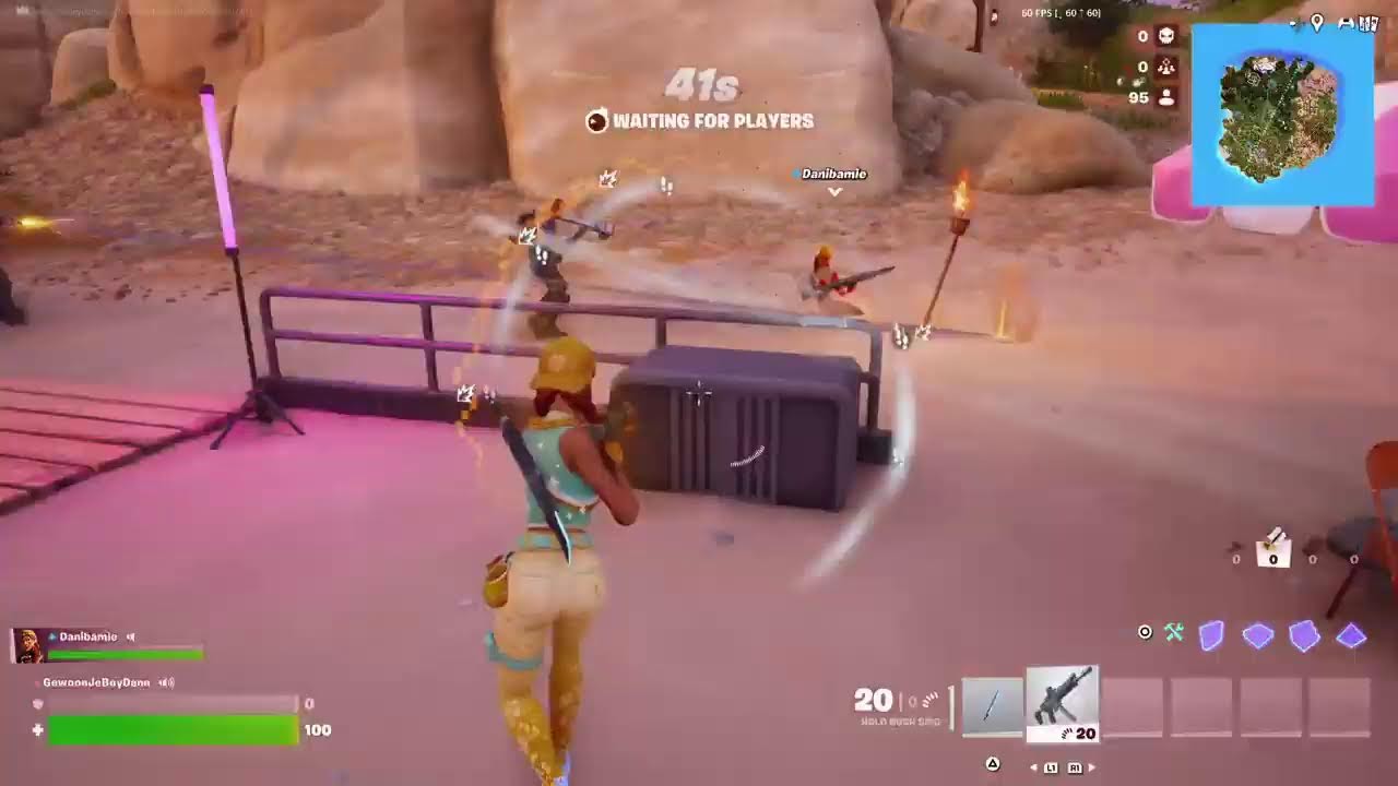Fortnite met kijkers