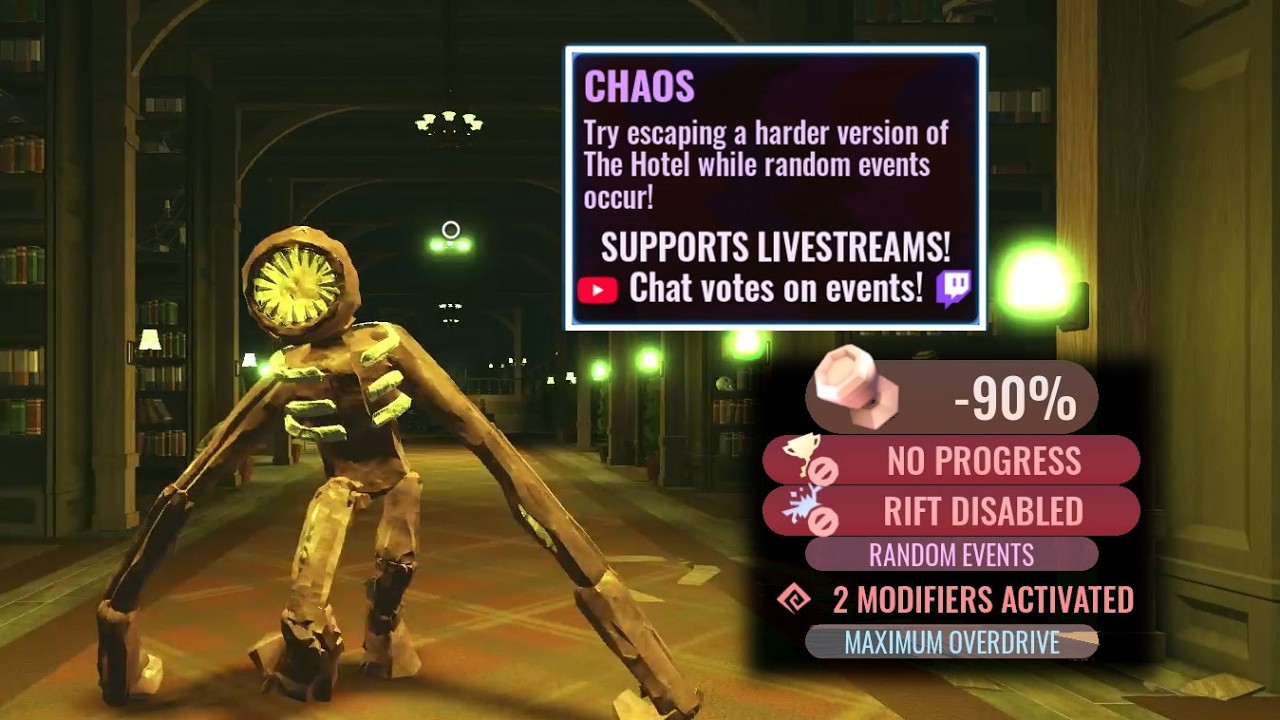 I Almost Beat Chaos Mode on Maximum Overdrive Modifier