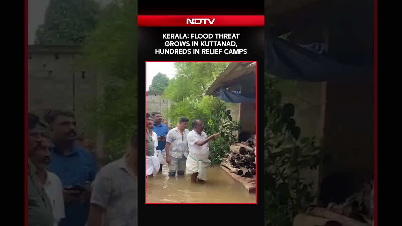 Kerala Floods | Flood Threat Grows In Kerala's Kuttanad, Hundreds Shift To Relief Camps