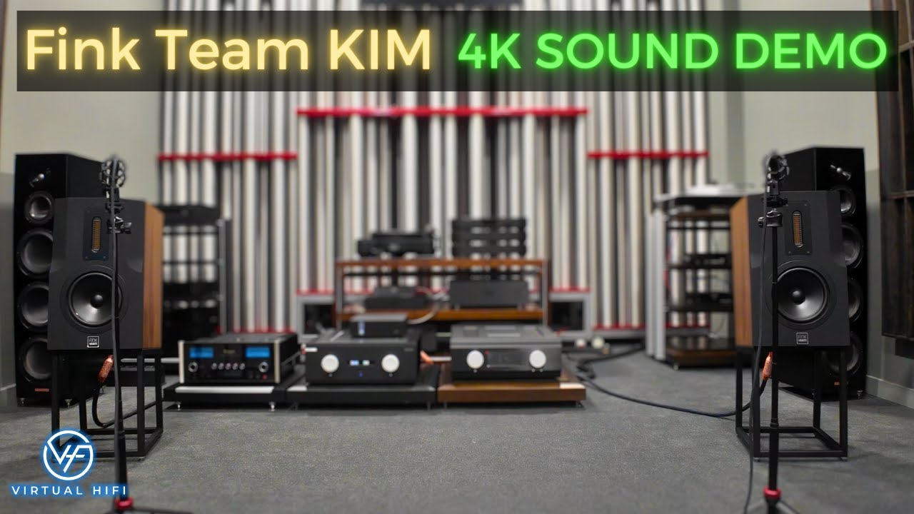 Fink Team KIM + Musical Fidelity M8xi + Metronome DSS - 4K Sound Demo