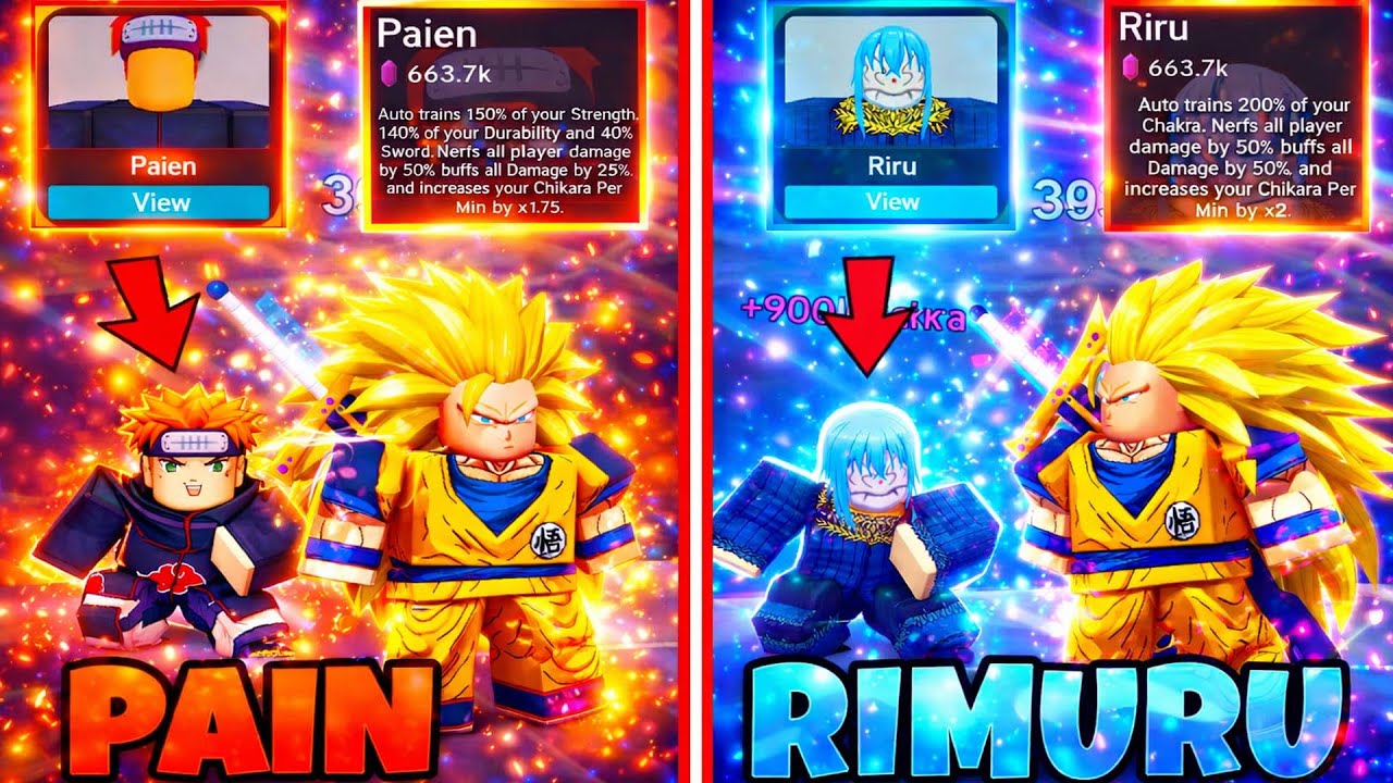 I finally got PAIN and RIMURU in 5 HRS | Anime Fighting Simulator: ENDLESS | Roblox