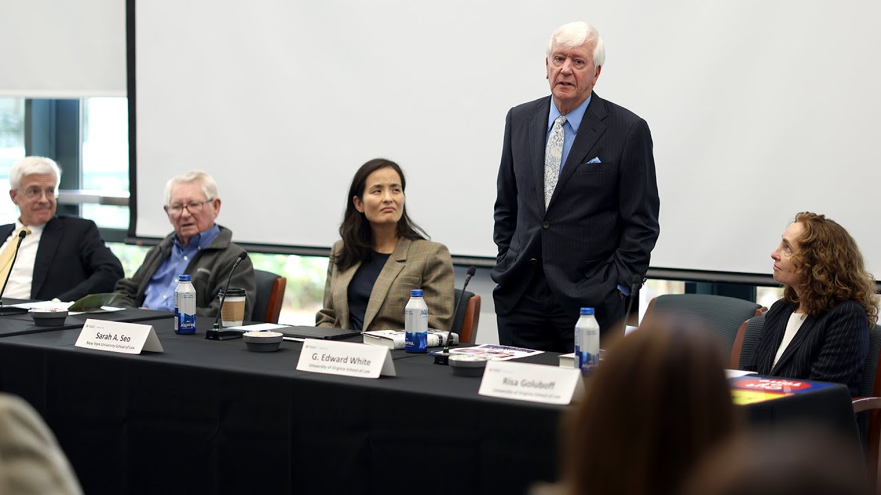 Scholars Discuss Book on Justice Robert H. Jackson