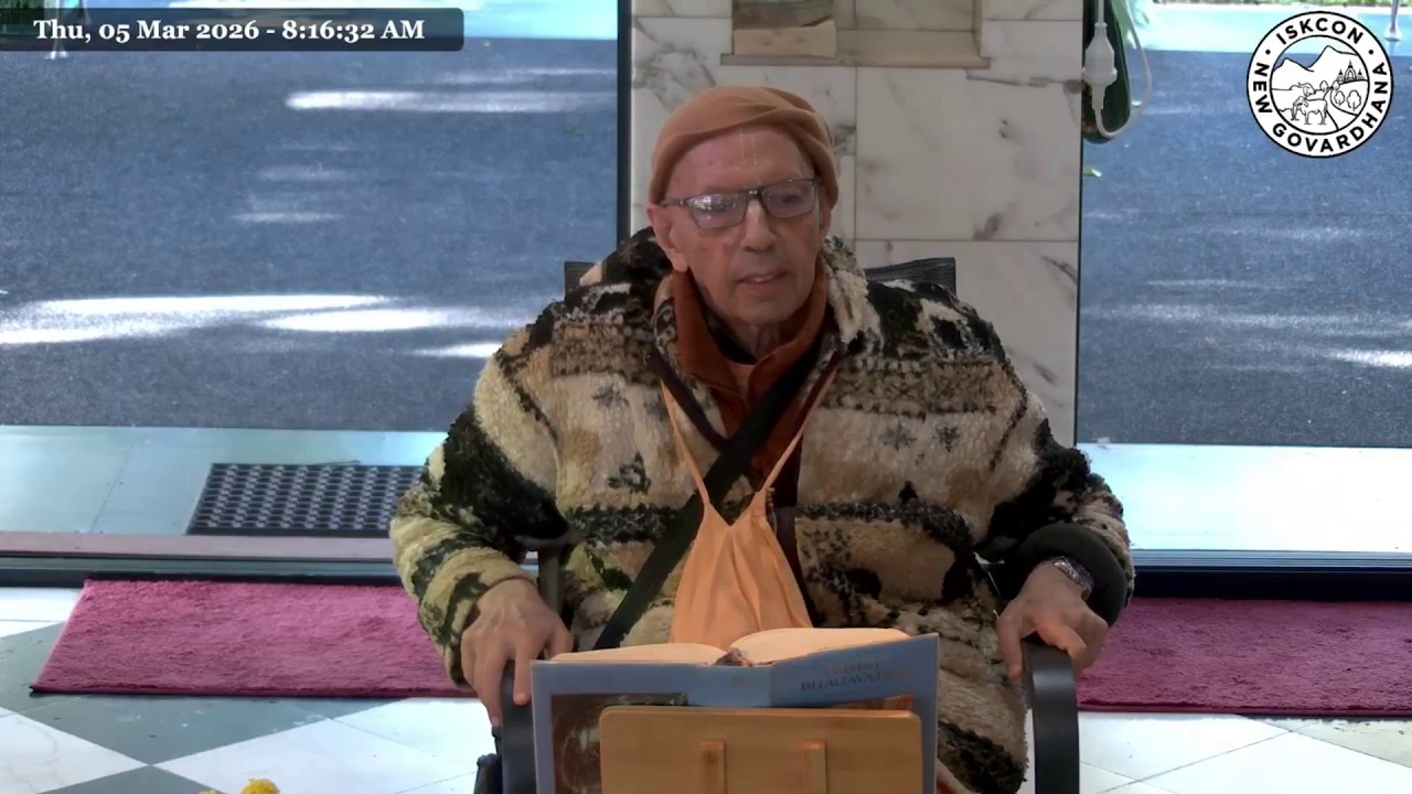 ШБ 3.27.17/можно разделить дух и материю?/ - Мукунда Госвами - 5 марта 2026 - Нью-Говардхана