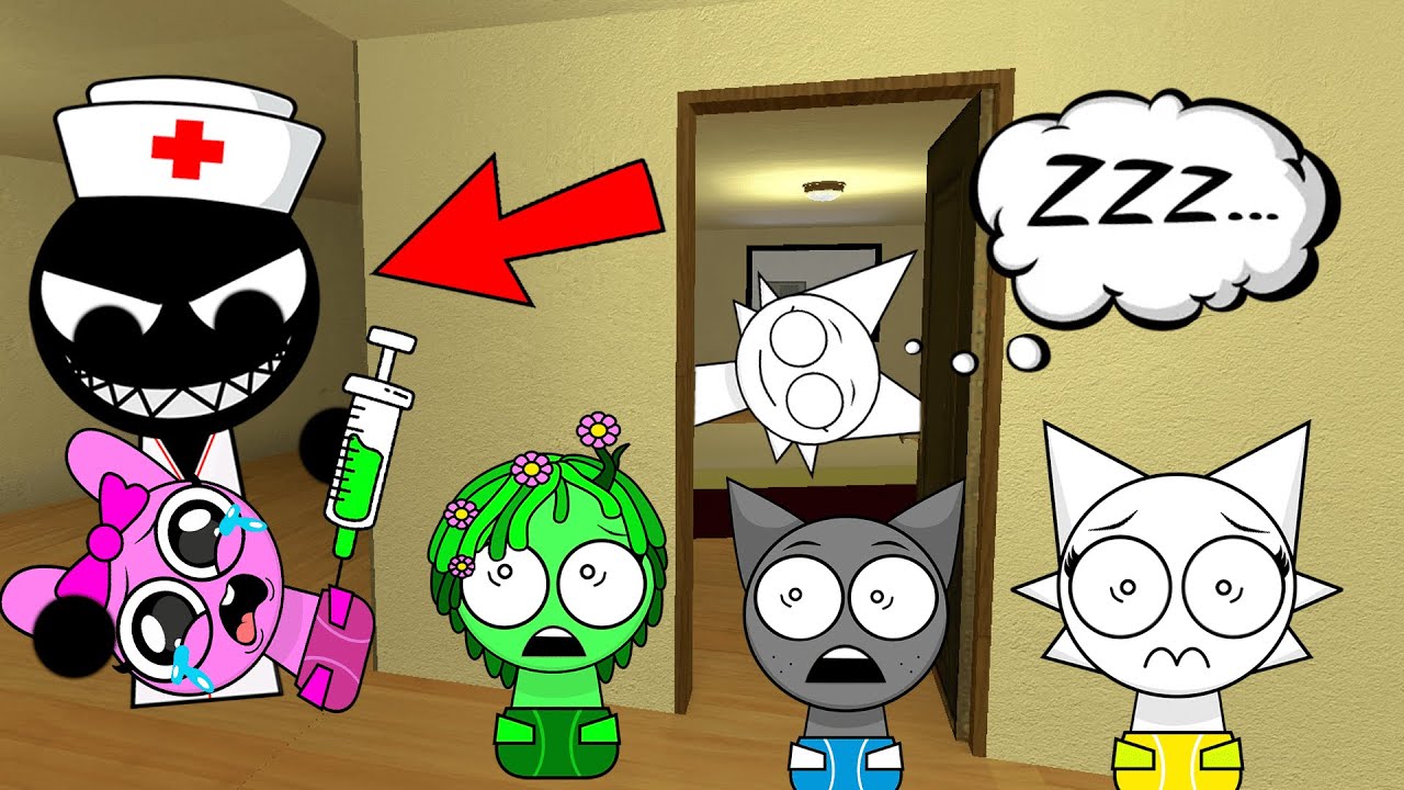 Lil Sprunki  Want me to Help Them with the Mr. Black Doctor, because Lil Pinki ... | Garry's Mod
