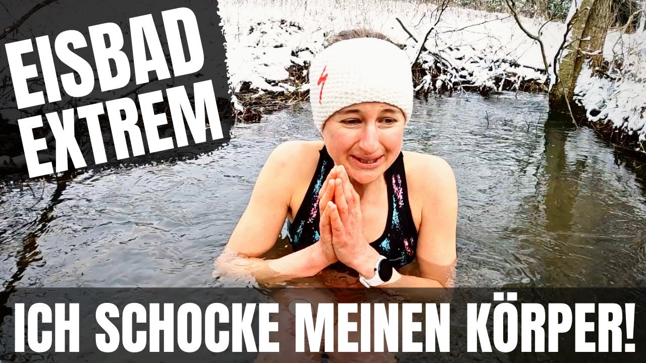 EISBADEN| Schneller Regenerieren durch Frieren? (Selbstversuch bei -2 Grad!)