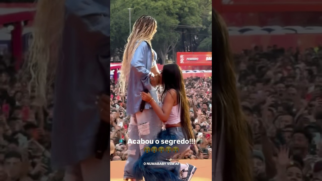 Confira o momento em que LUDMILLA e Brunna Gonçalves nunciam a gravidez durante o Numanice em SP.