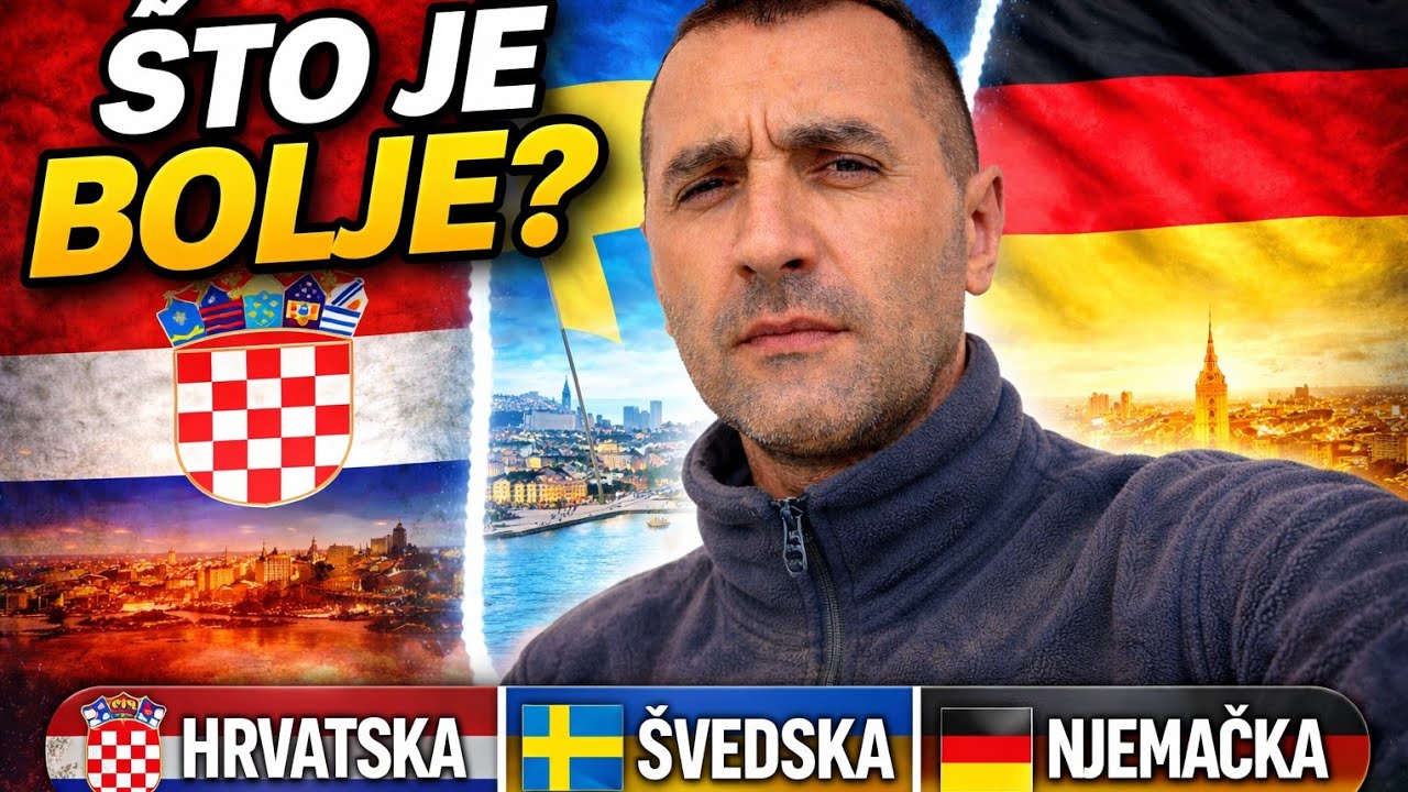 Gdje je bolje ? Hrvatska, &Scaron;vedska ili Njemačka ?