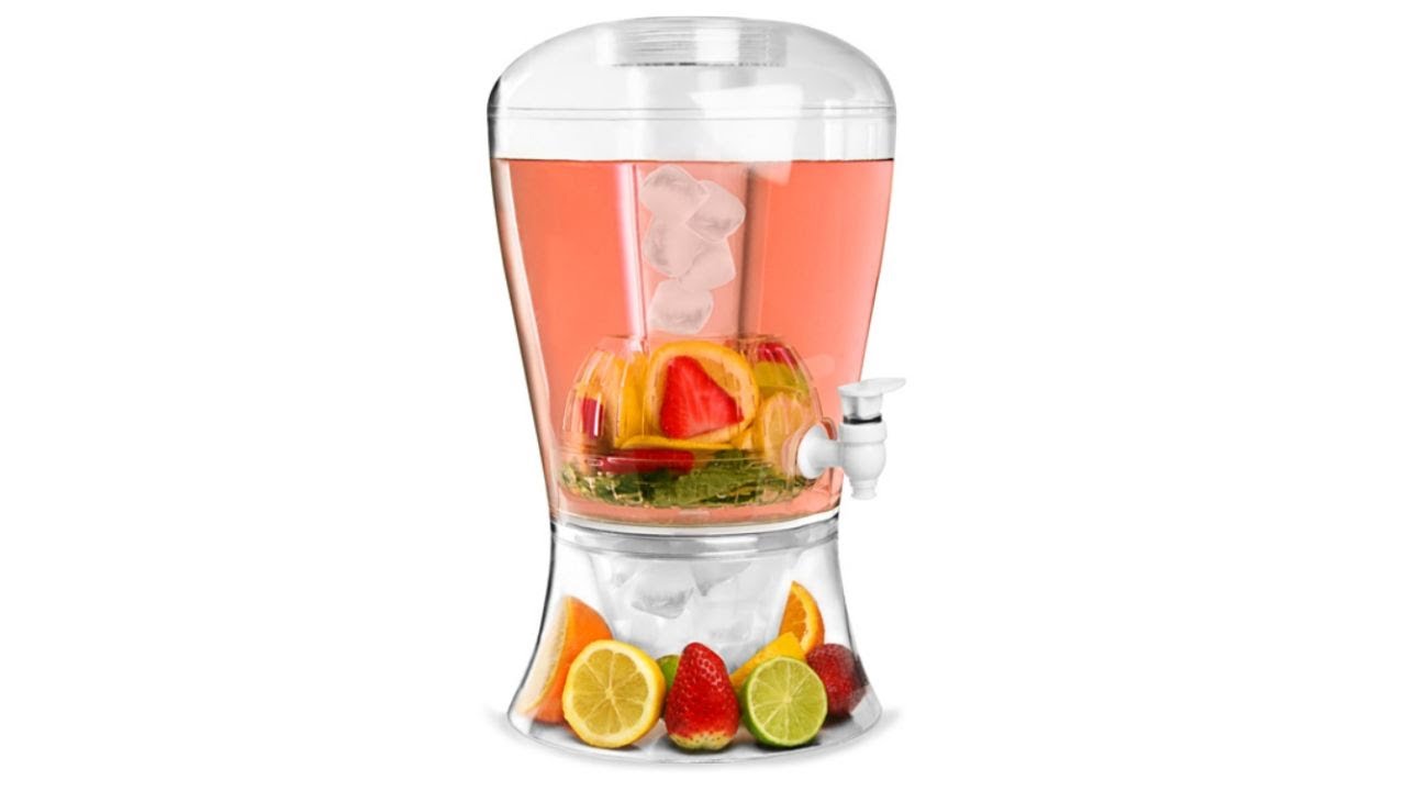 On Ice Plastic Drinks Dispenser