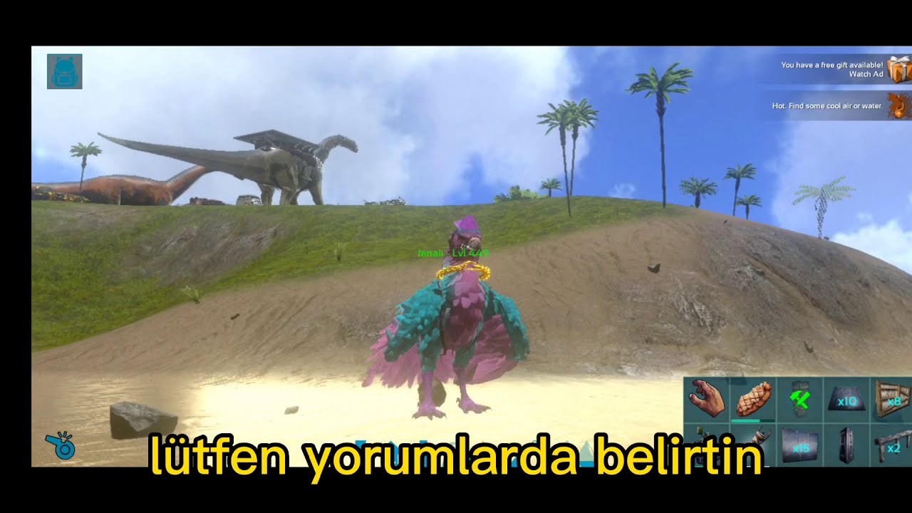 MODEL TEKNE YAPIMI | ARK MOBİLE TÜRKÇE