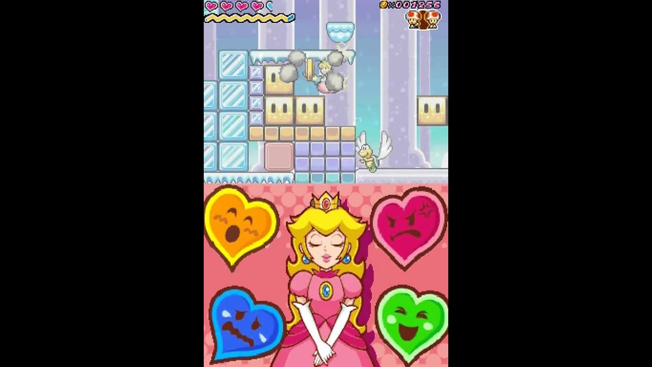 Super Princess Peach - World 6:  Gleam Glacier