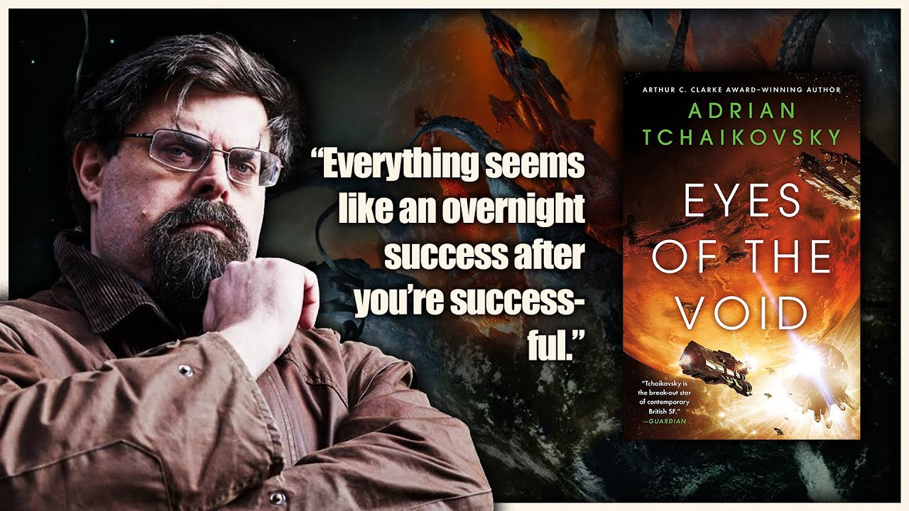 Author ADRIAN TCHAIKOVSKY on Writing Both Sci-Fi & Fantasy | #writingadvice #writing #clip