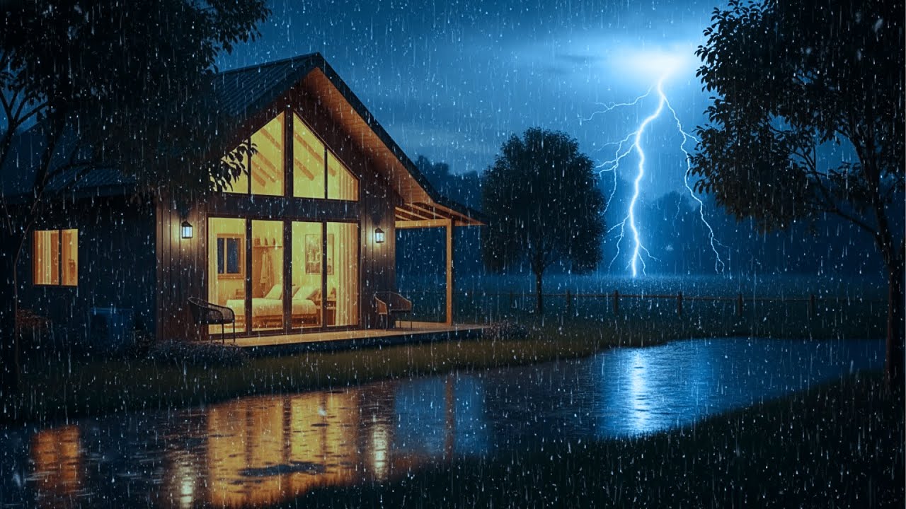 Live Rain Sounds 🌧️ Calm Rain for Relaxation, Work & Focus