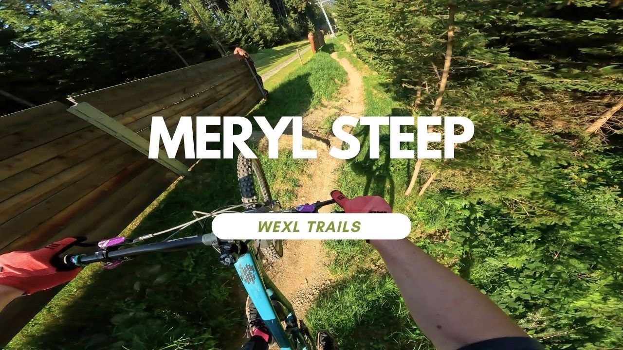Meryl Steep Downhill Line Bikepark Wexl Trails Austria 🇦🇹 Trail Review Full Run POV RAW