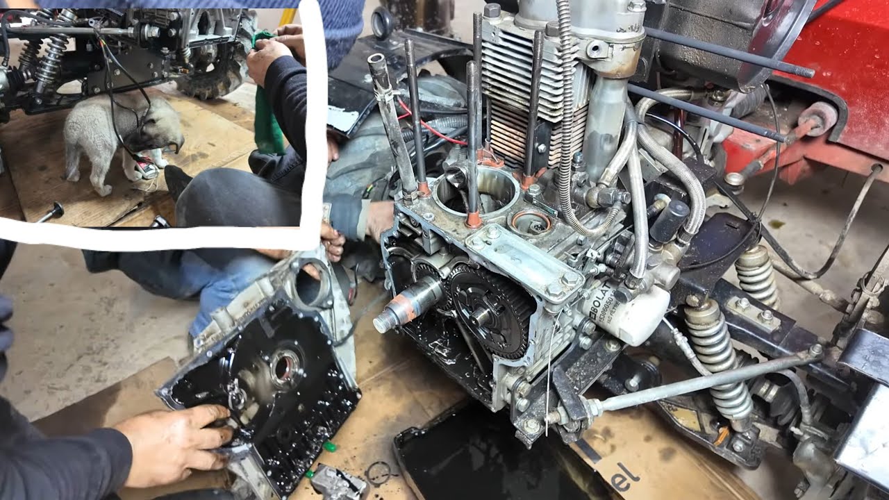 BD 292 Bolat fm20  Patpat Piston Kırılmış / Piston ve Biyel kolunu Değiştirdim