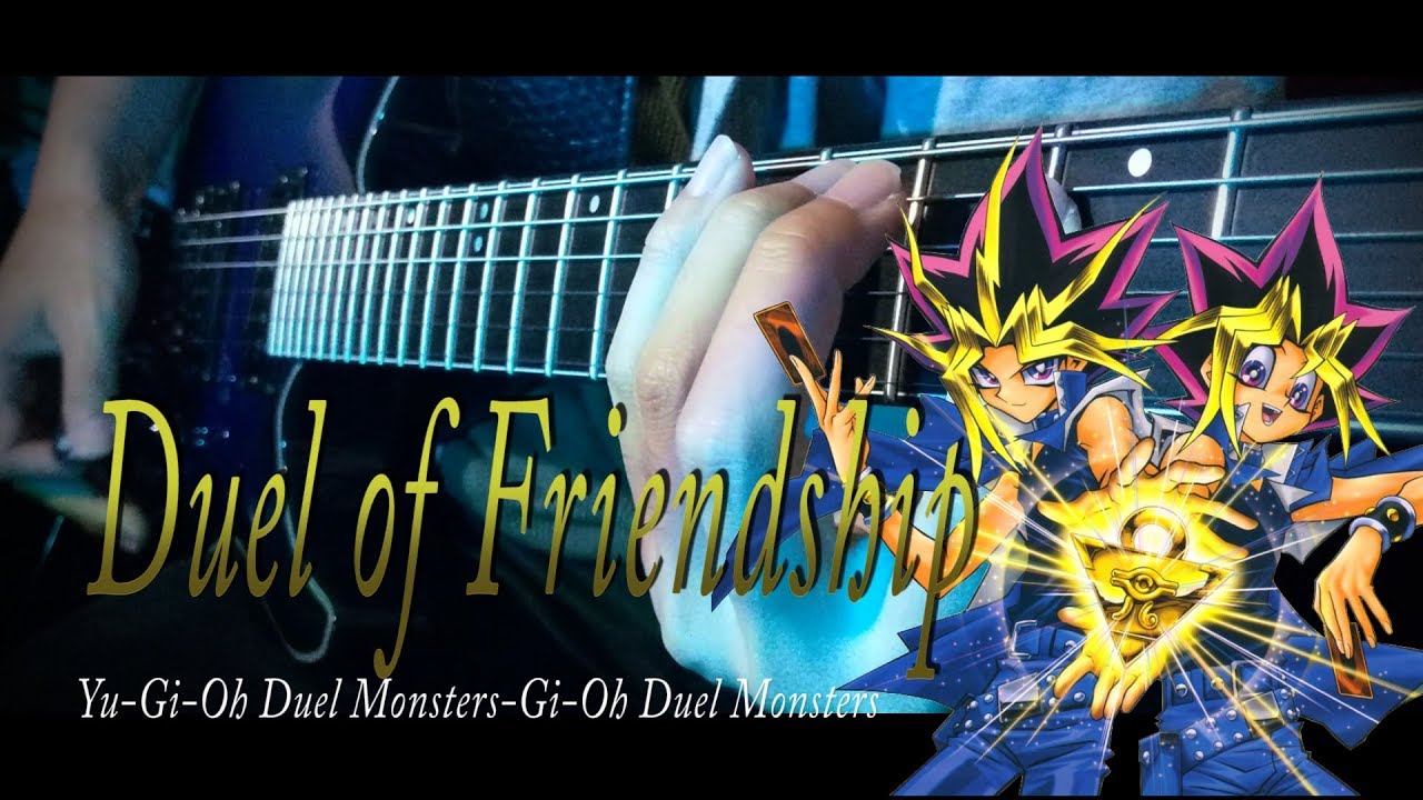 【遊戯王DM】友情のデュエル ギターカバー Yu gi oh! Duel Monsters OST duel of friendship Guitar Remix