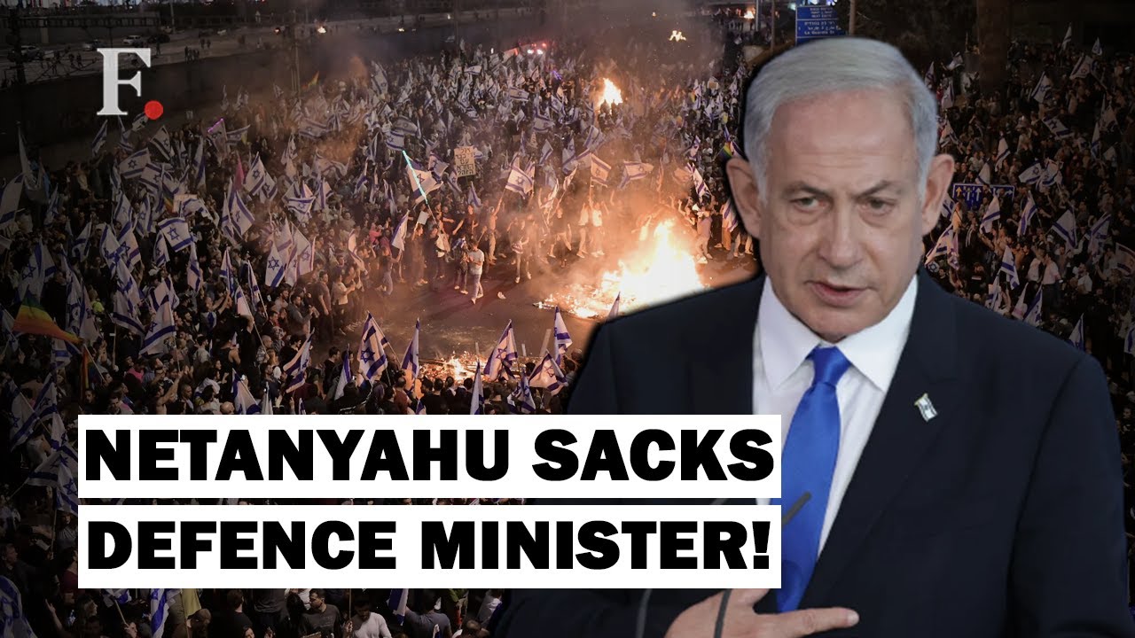 Netanyahu Sacks Defence Minister, Protesters Take To The Streets Across Israel