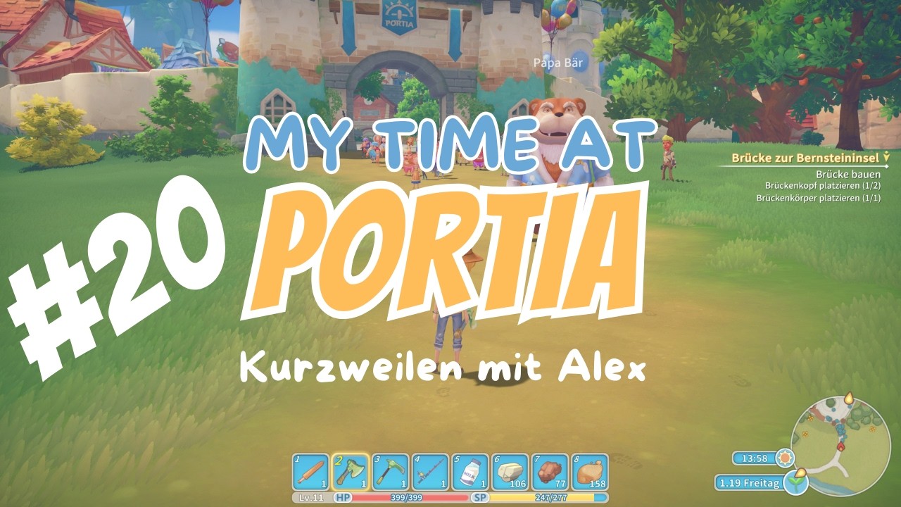Let’s Play My Time at Portia #20 - Seltsame Linse, neue Kleidung