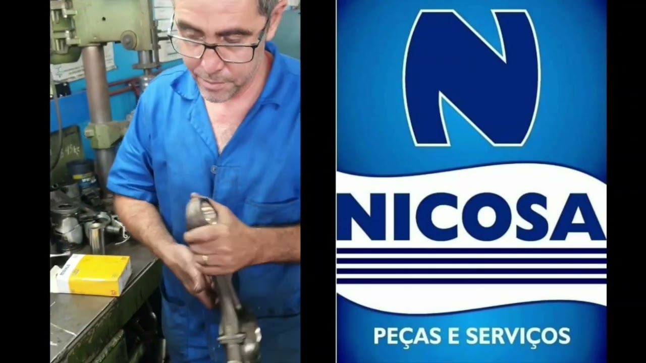 Da Retífica, montagem, até experimentar o veículo Rodando, MBB 1634 OM447LA