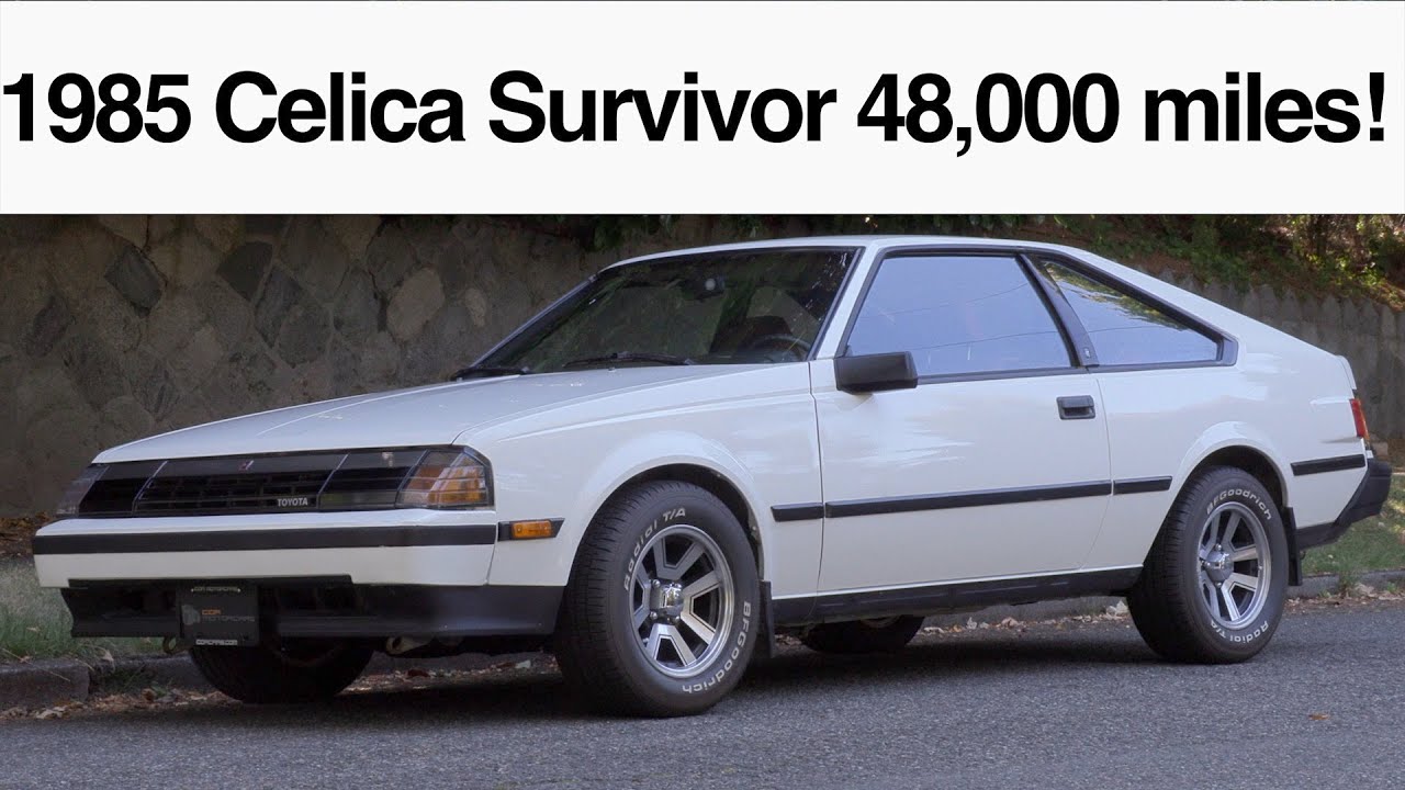 Toyota Celica Survivor 1985 года. Пробег всего 48 000 миль!