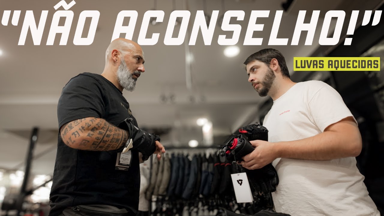 LUVAS AQUECIDAS PARA MOTO | FARIA DIAS