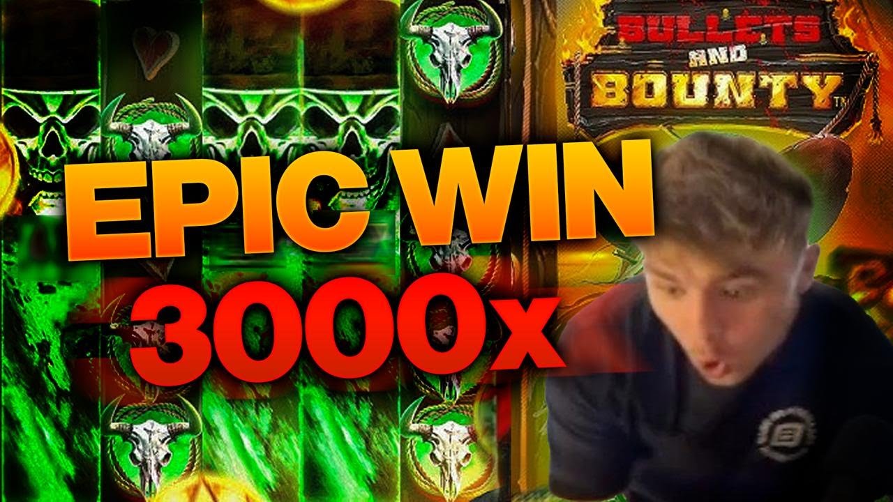 EPIC WIN on BULLETS AND BOUNTY (3000x!) / Stream Highlights #1