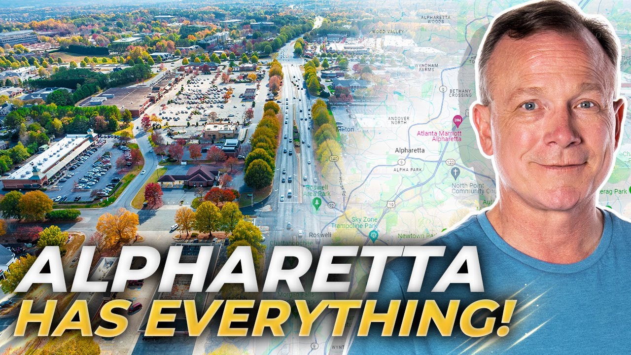 Alpharetta GA: Map Tour Of Alpharetta & Top Reasons To Move REVEALED! | Relocating To Alpharetta GA