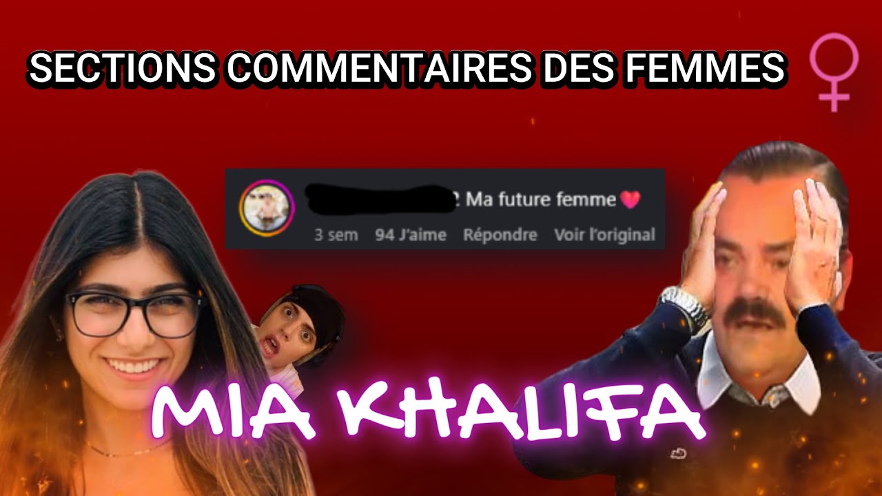 Les Espaces Commentaire Des Influenceuses #5 (MIA K.)