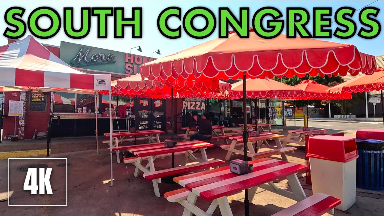 Walking South Congress in 4K | AUSTIN, TX
