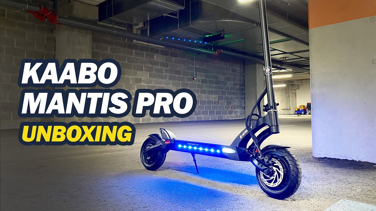Распаковка Kaabo Mantis Mantis Pro 24Ah 60v Minimotors