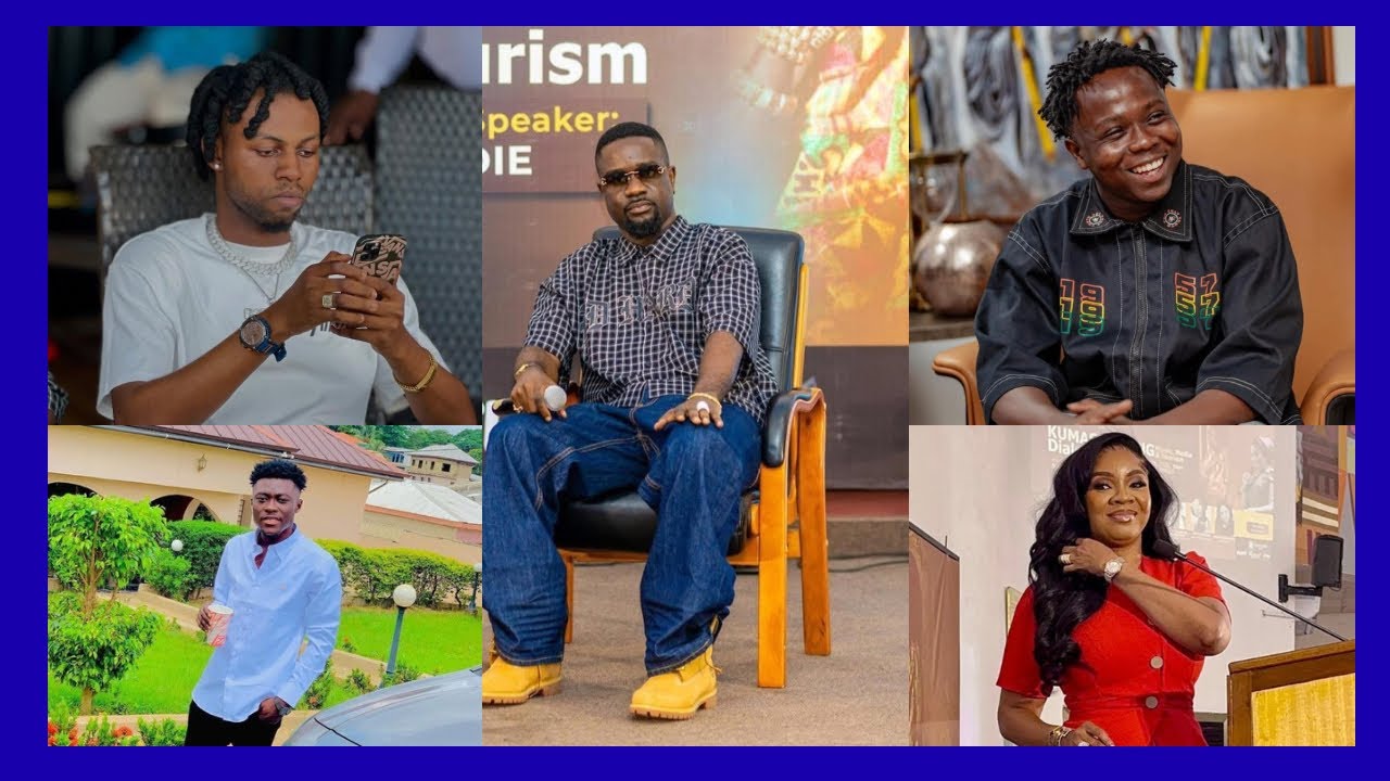 Some of your favorite celebrities at the Kumasi Rising Music,Media and Tourism Dialogue by Sarkodie.